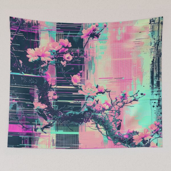 Item preview, Digital Glitch Bloom designed and sold by brandway.