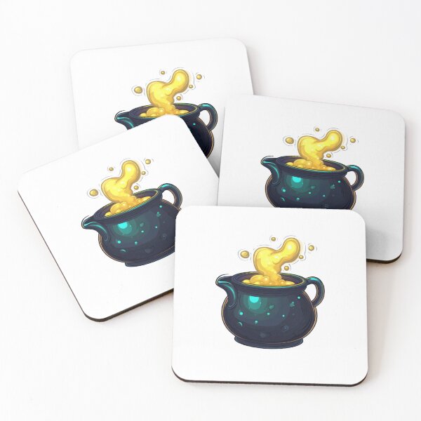Item preview, Magical Cauldron with Glowing Potion designed and sold by Enea Kelo.