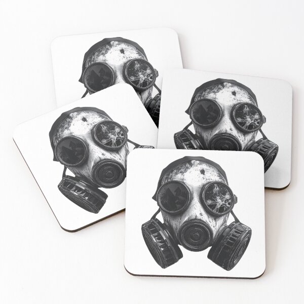 Item preview, Apocalypse Gas Mask Art designed and sold by NomadicDreamer.
