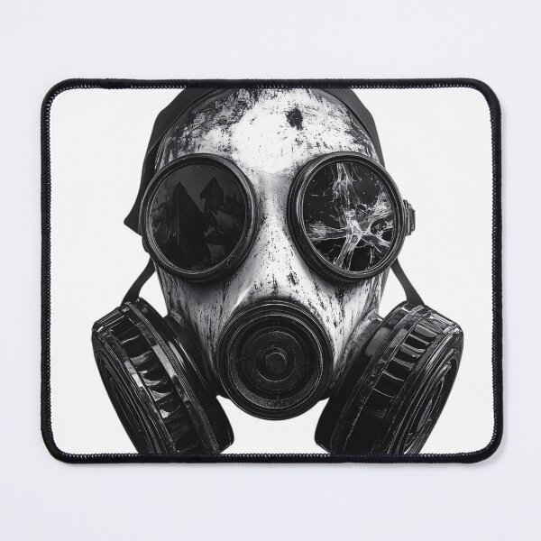 Item preview, Apocalypse Gas Mask Art designed and sold by NomadicDreamer.