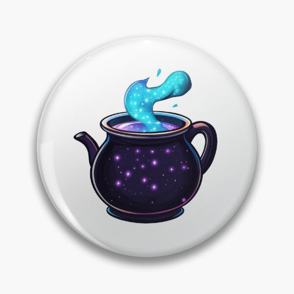 Item preview, Magical Cauldron with Glowing Potion designed and sold by Enea Kelo.