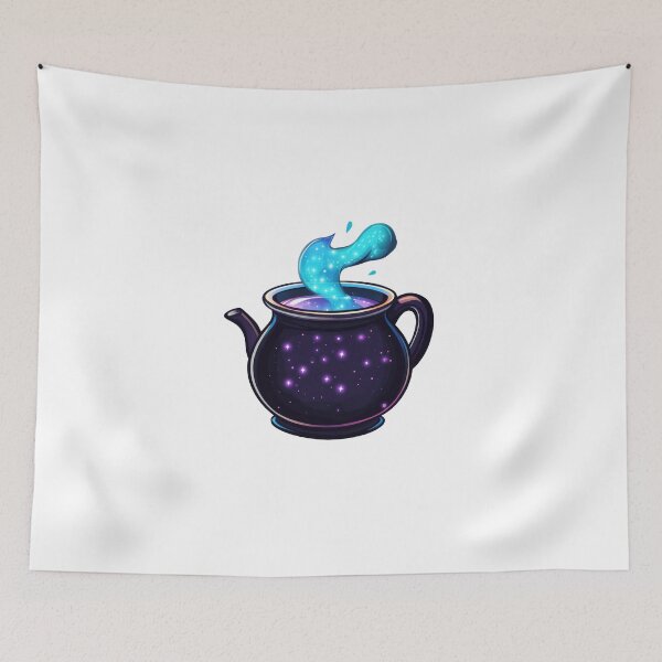Item preview, Magical Cauldron with Glowing Potion designed and sold by Enea Kelo.