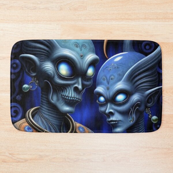 Item preview, Abstract Aliens Couple designed and sold by TheDarkWardrobe.
