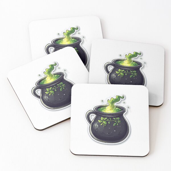 Item preview, Magical Cauldron with Glowing Potion designed and sold by Enea Kelo.