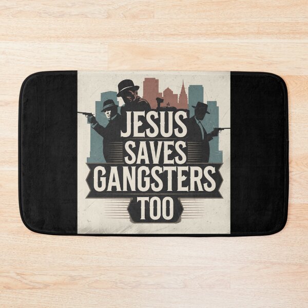 Item preview, JESUS SAVES A GANGSTER TOO designed and sold by Obinne.