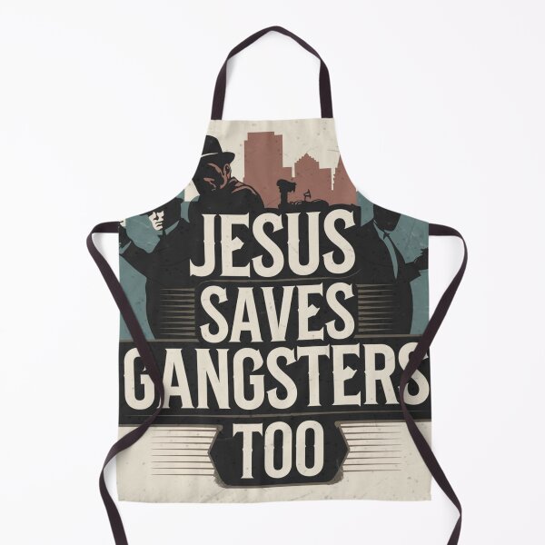 Item preview, JESUS SAVES A GANGSTER TOO designed and sold by Obinne.