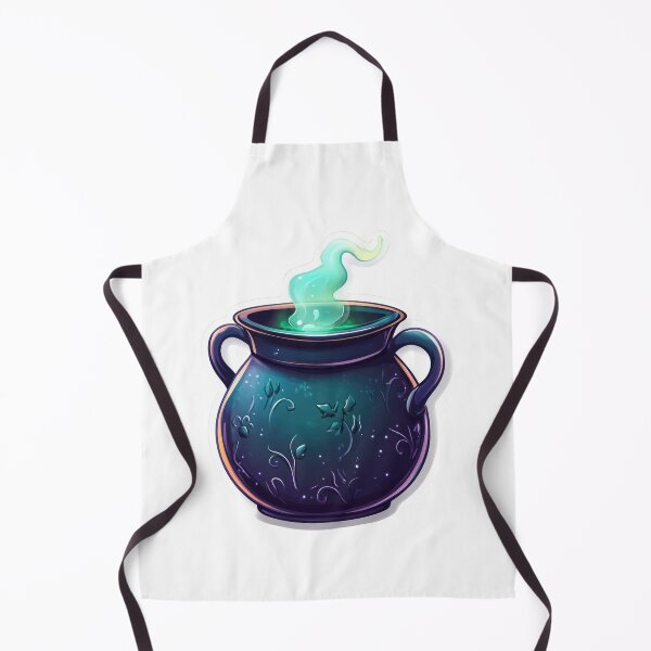 Item preview, Magical Cauldron with Glowing Potion designed and sold by Enea Kelo.