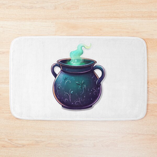 Item preview, Magical Cauldron with Glowing Potion designed and sold by Enea Kelo.