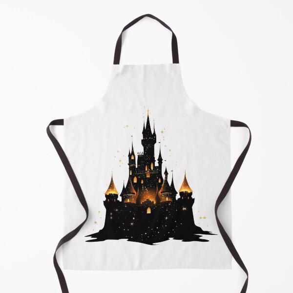 Item preview, Castle Silhouette with Glowing Lights designed and sold by Enea Kelo.