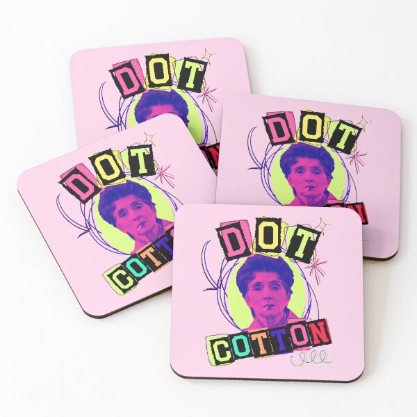 Item preview, pink dot cotton eastenders funny punk british soap designed and sold by Alyn8.