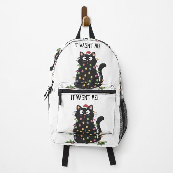 Item preview, Funny Christmas Cat, Meowy Christmas, Santa's little helper, Be happy designed and sold by KolorellaS.