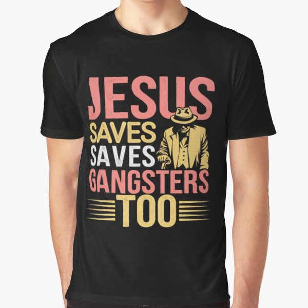 Aperçu de l'œuvre JÉSUS SAUVE AUSSI UN GANGSTER créée et vendue par Obinne.
