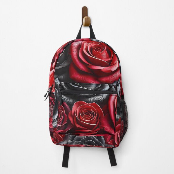 Item preview, Gourgeous Black And Red Rose Pattern designed and sold by PuuuurfectAngel.