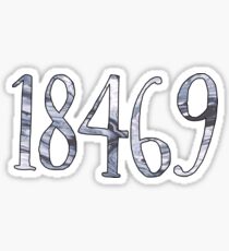 18469 - s / w Marmor Sticker