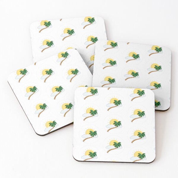 Item preview, palm sun cloud in cirlcle designed and sold by AA-designstore.