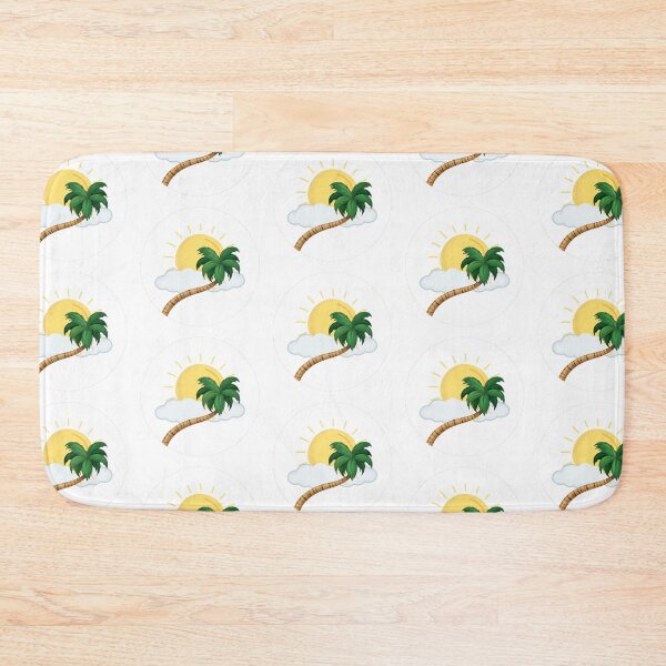 Item preview, palm sun cloud in cirlcle designed and sold by AA-designstore.