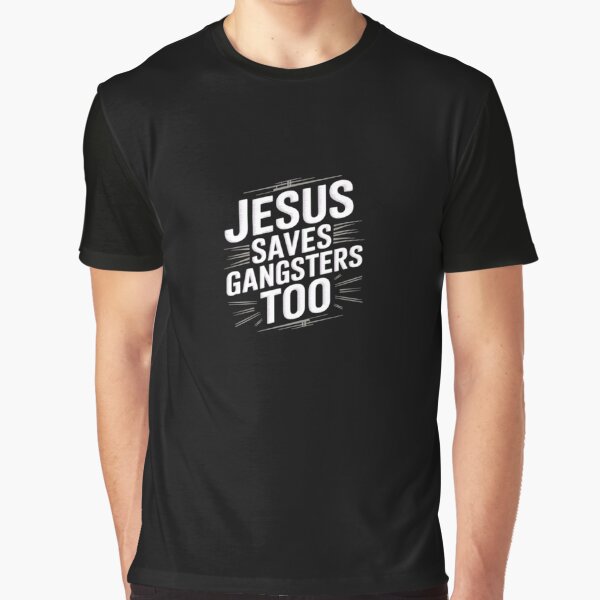 Aperçu de l'œuvre JÉSUS SAUVE AUSSI UN GANGSTER créée et vendue par Obinne.