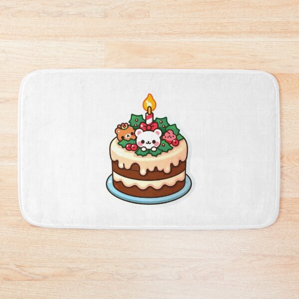 Item preview, Christmas cake, christmas dinner, dessert, sweets, pastry, foodies, funny christmas designed and sold by Sugar Wisdom .