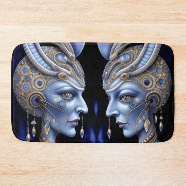 Item preview, Abstract Alien Twins designed and sold by TheDarkWardrobe.