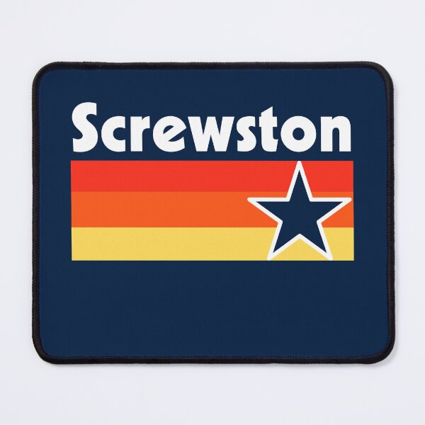 Item preview, Screwston Texas blue with blue star designed and sold by MrTshirtKing.