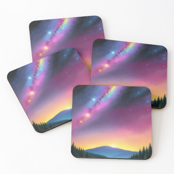 Item preview, Colourful night scene designed and sold by AlexHodder.