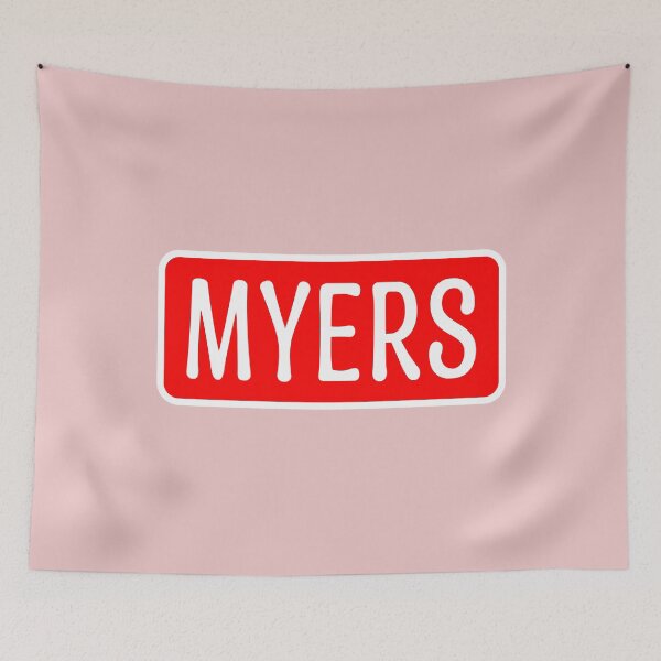 Artikelvorschau, Myers-Name entworfen und verkauft von Jeallan Designs.