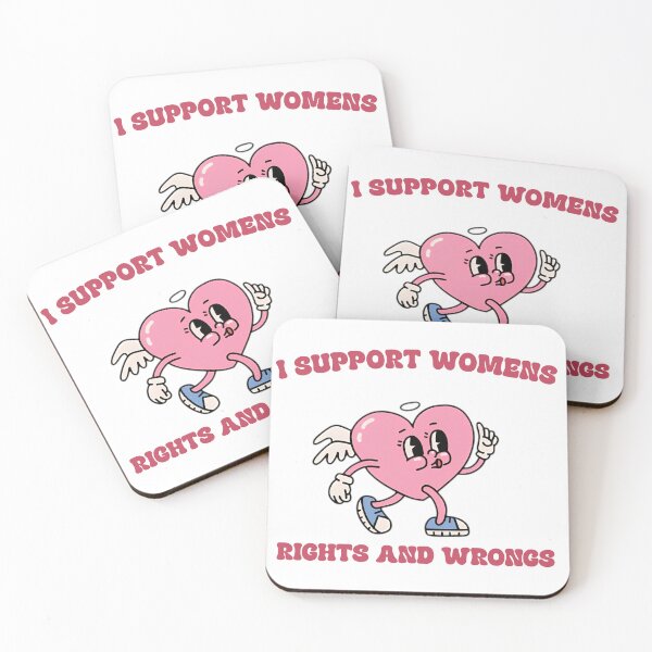 Item preview,  I support women's wrongs Women's rights designed and sold by Magicalpallette.