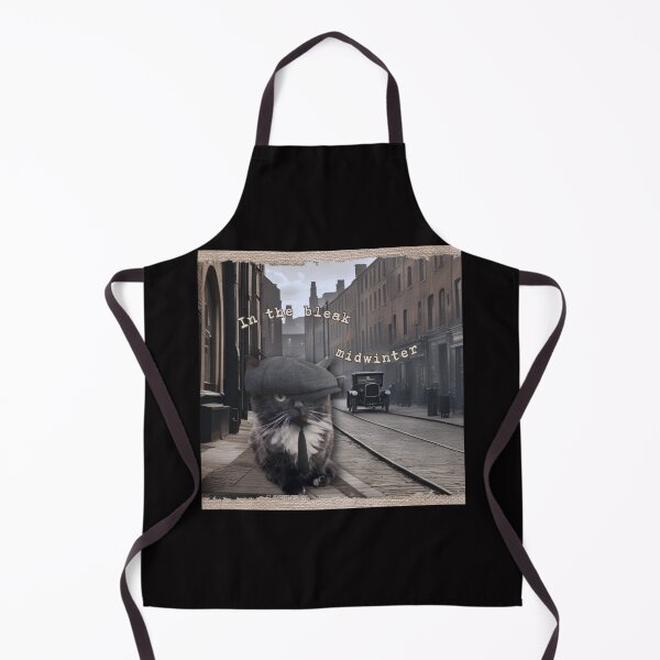 Item preview, In the bleak midwinter, funny cat in 1919 designed and sold by Eternity Eventually.
