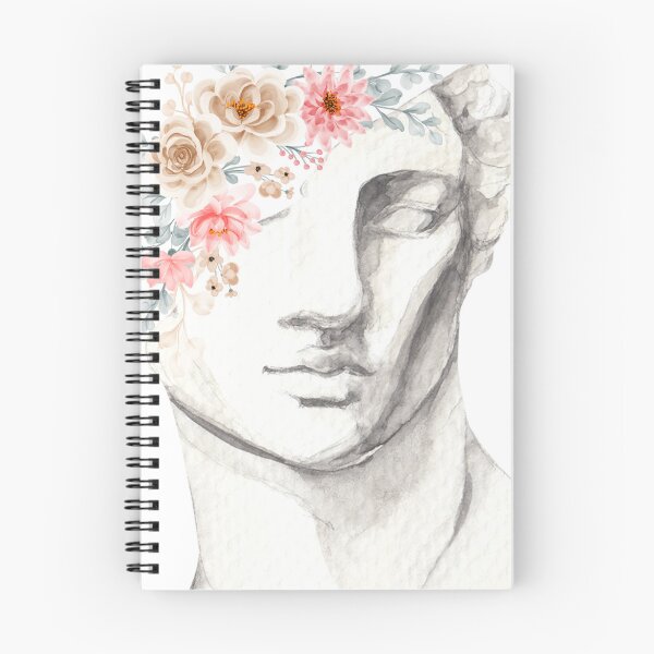 Item preview, Greek sculpture and flowers. designed and sold by esao.