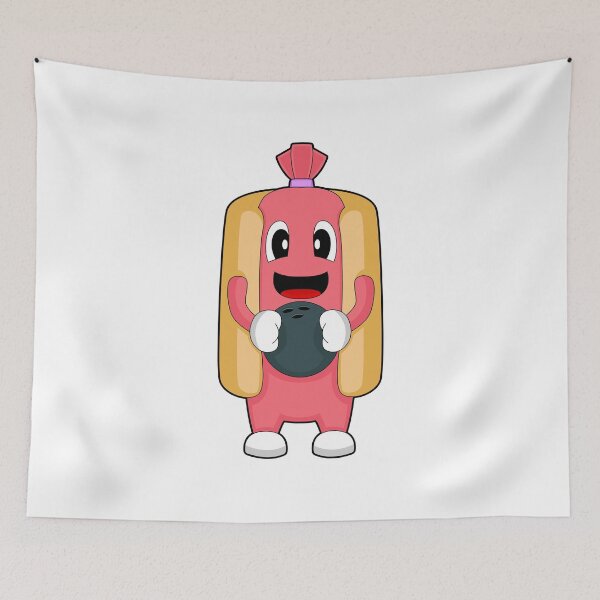 Artikelvorschau, Hotdog Bowling Bowlingkugel entworfen und verkauft von Snabdesign84.