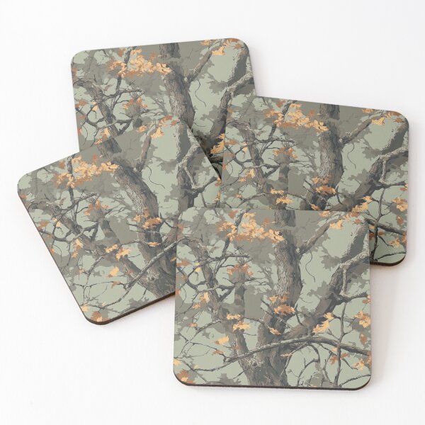 Item preview, Autumn leaves on gray branches designed and sold by brandway.