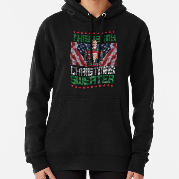 Item preview, This is my Ugly Sweater T-shirt - Funny Trump Ugly Vintage  designed and sold by Art-by-Mist.
