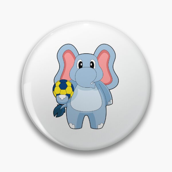 Artikelvorschau, Elefant Handballspieler Handball entworfen und verkauft von Snabdesign84.