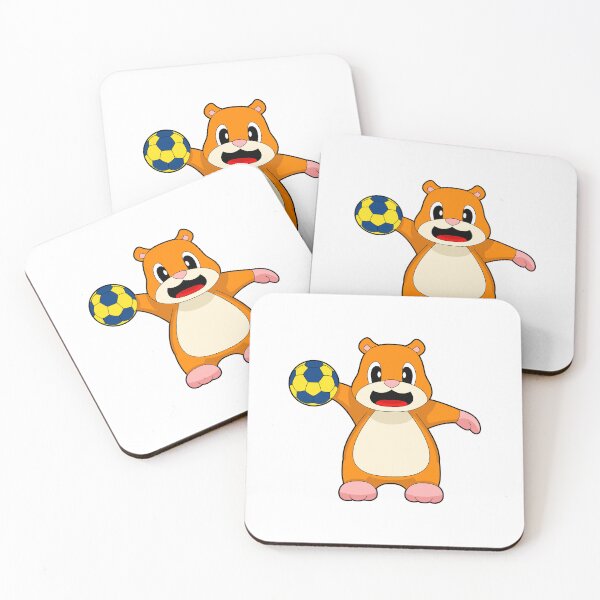 Item preview, Hamster Handball player Handball designed and sold by Snabdesign84.