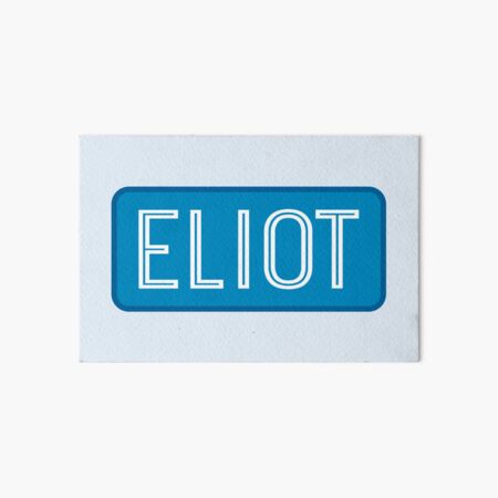 Item preview, Eliot Name designed and sold by Jeallan Designs.