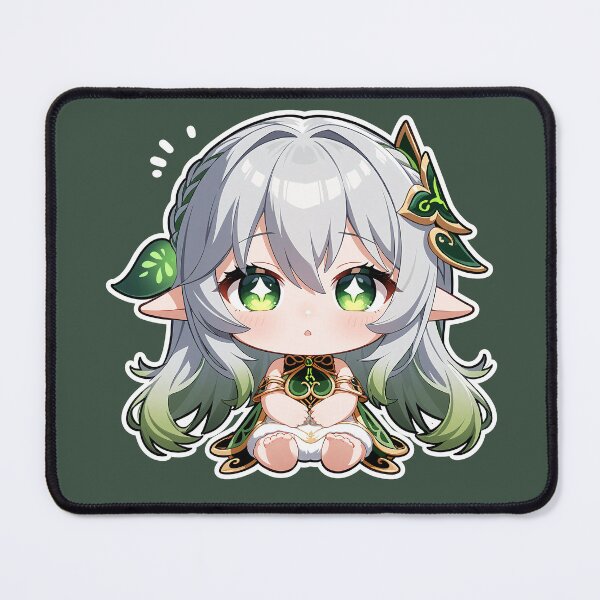 Item preview, Cute Nahida Chibi Sticker for Genshin Impact Fans designed and sold by YumeKurenai.