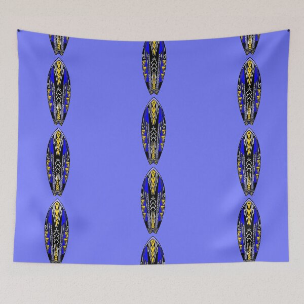 Item preview, Blue Tribal Surfboard designed and sold by Steeb757.