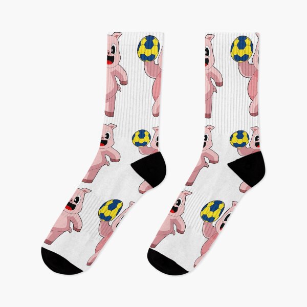 Artikelvorschau, Schwein Handballspieler Handball entworfen und verkauft von Snabdesign84.