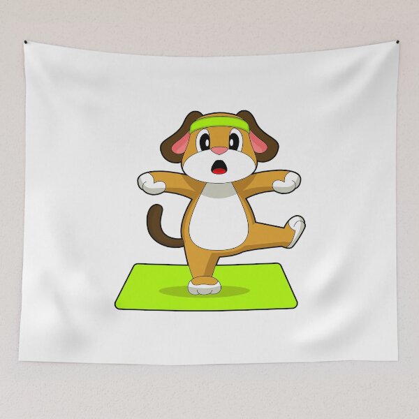 Item preview, Dog Yoga Fitness Gymnastics designed and sold by Snabdesign84.