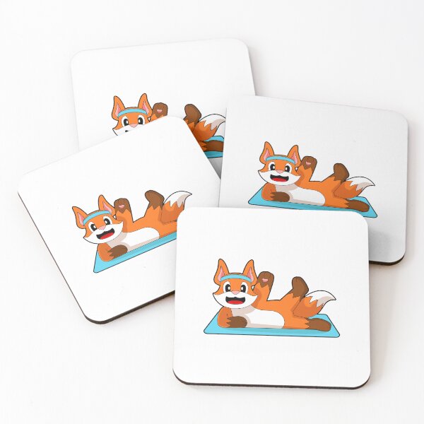 Item preview, Fox Yoga Fitness Gymnastics designed and sold by Snabdesign84.