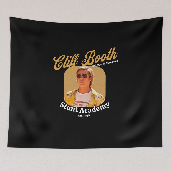 Item preview, Cliff Booth Hollywood Stuntman - Stunt Academy - Est. 1969 designed and sold by Primotees.