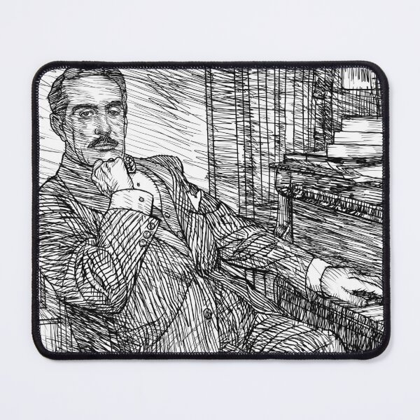 Item preview, GIACOMO PUCCINI ink portrait .1 designed and sold by lautir.