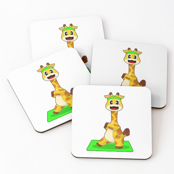 Item preview, Giraffe Yoga Fitness Gymnastics designed and sold by Snabdesign84.