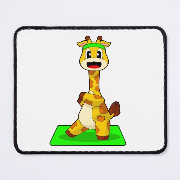 Item preview, Giraffe Yoga Fitness Gymnastics designed and sold by Snabdesign84.