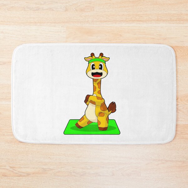 Item preview, Giraffe Yoga Fitness Gymnastics designed and sold by Snabdesign84.