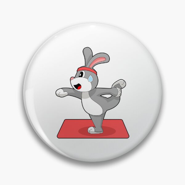 Item preview, Rabbit Yoga Fitness Gymnastics designed and sold by Snabdesign84.