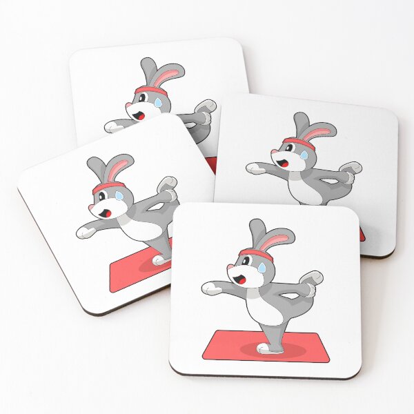 Item preview, Rabbit Yoga Fitness Gymnastics designed and sold by Snabdesign84.