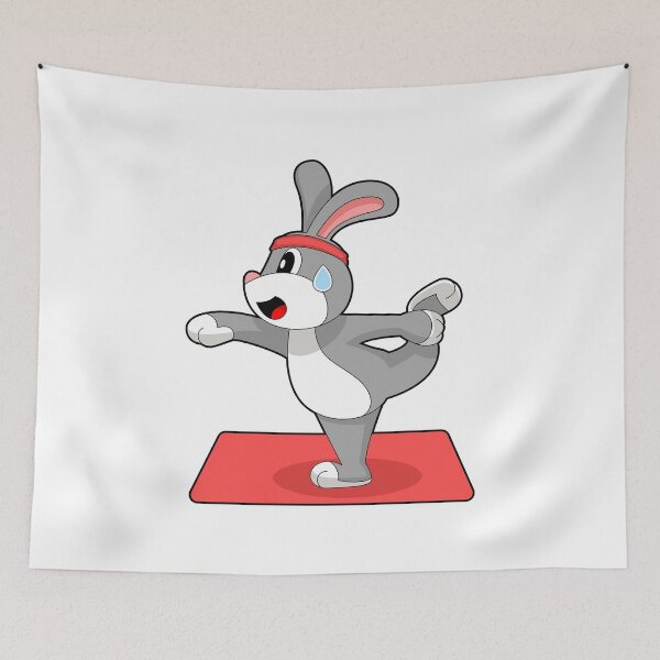 Item preview, Rabbit Yoga Fitness Gymnastics designed and sold by Snabdesign84.