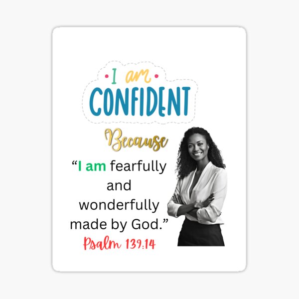 Item preview, Confident woman. Empowering Christian T-Shirts | Bold Designs Supporting Church Donations. Bible Wall Art. Don't settle for less designed and sold by covenancreation.