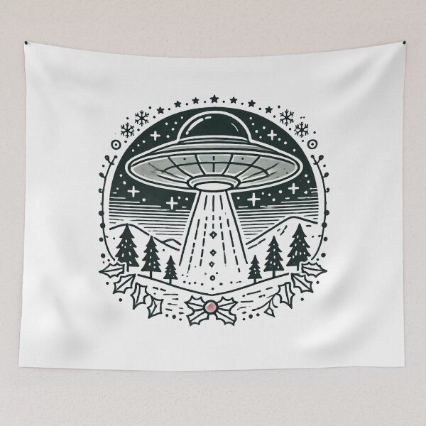 Item preview, Alien UFO Christmas designed and sold by Bjammer.